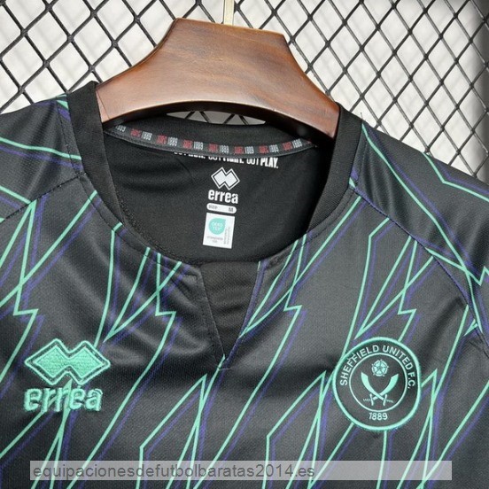 Nuevo Tailandia 2ª Camiseta Sheffield United 24/25 Negro Baratas